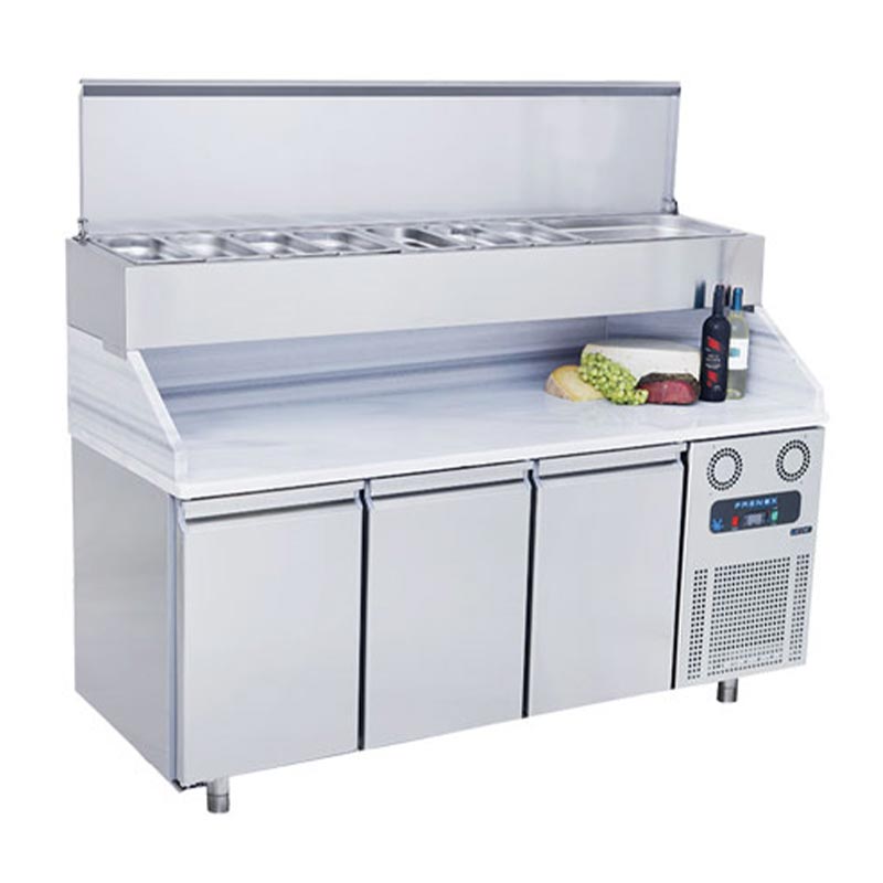 Myco Make Up Yükseltilmiş Buzdolabı, 3 Kapılı — Myco