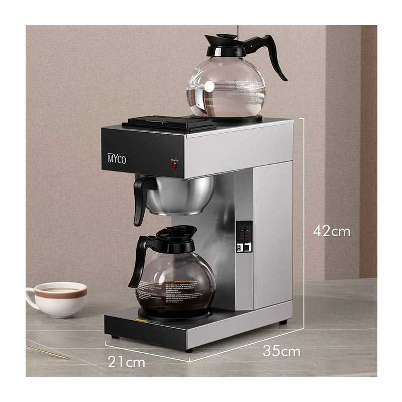 Myco RH-330 Filtre Kahve Makinesi, 2 Potlu — Myco — Görsel 2