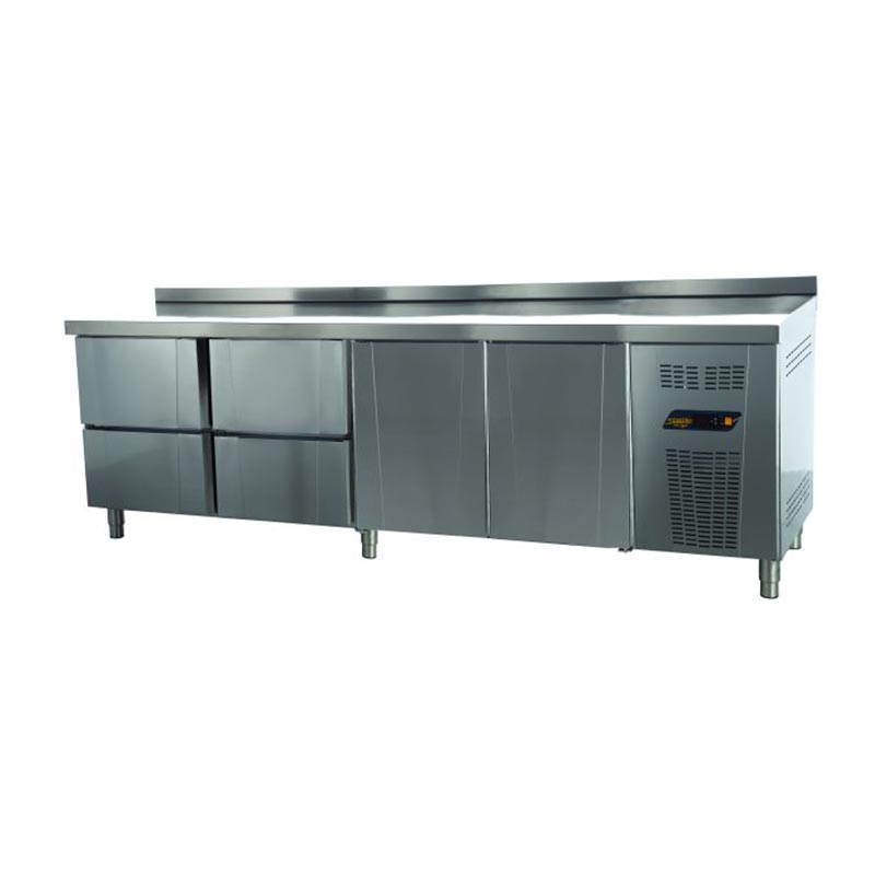Ndustrio TNG-74-2D Tezgah Tip Gastronorm Derin Dondurucu, 2 Çekmeceli, 3 Kapılı — Ndustrio