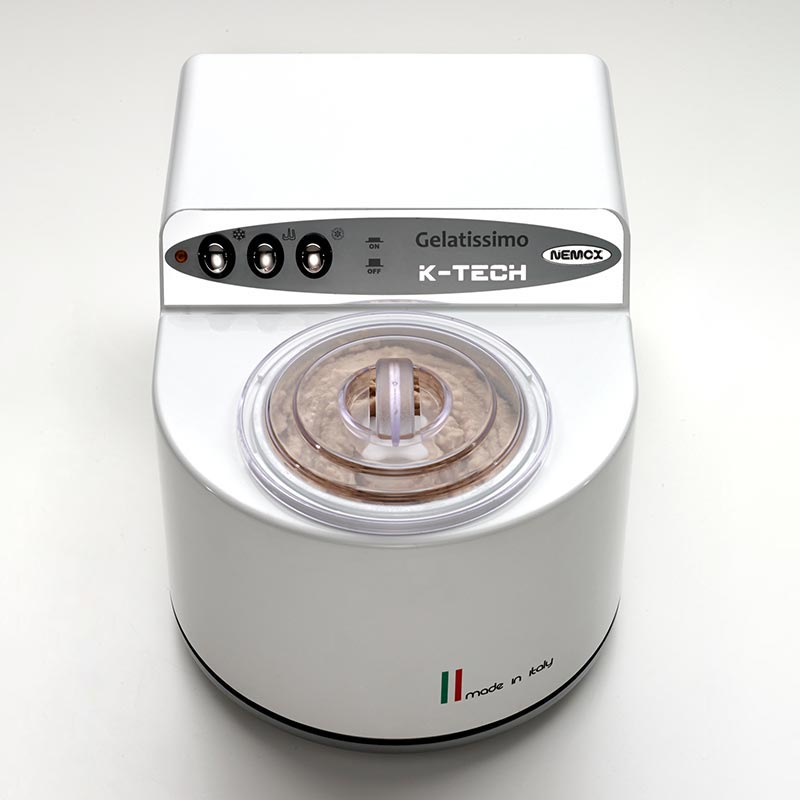Nemox Gelatissimo K-Tech Sorbe ve Dondurma Makinesi, Beyaz — Nemox — Görsel 2
