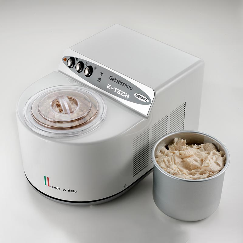 Nemox Gelatissimo K-Tech Sorbe ve Dondurma Makinesi, Beyaz — Nemox — Görsel 3