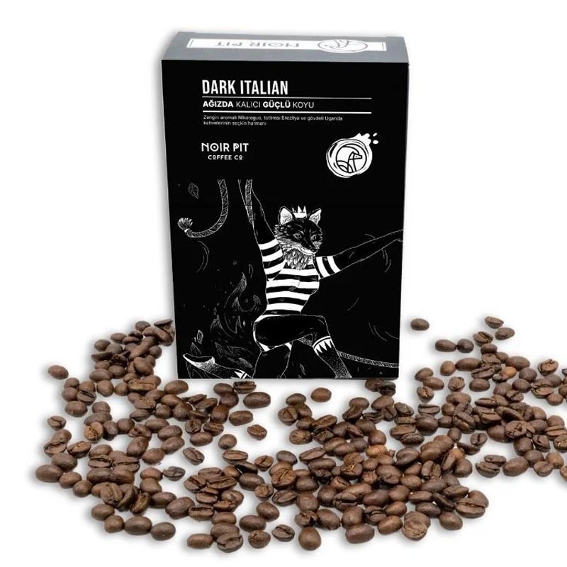 Noir Pit Dark İtalian Çekirdek Kahve, 1 kg — Noir Pit — Görsel 2