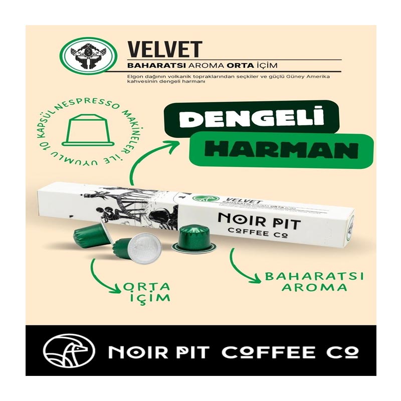 Noir Pit Velvet 60 Adet Kapsül Kahve — Noir Pit — Görsel 2