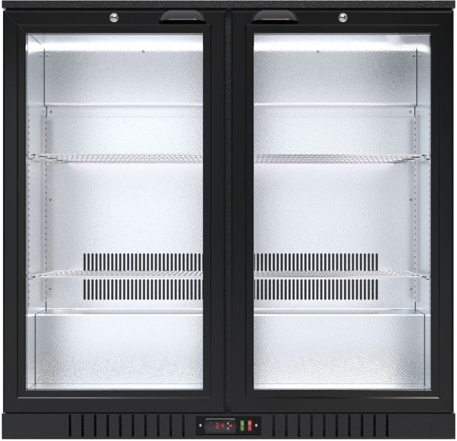 NRO LG-208HEB Bar Arkası Şişe Soğutucu Dolap, 2 Kapılı — NRO — Görsel 2