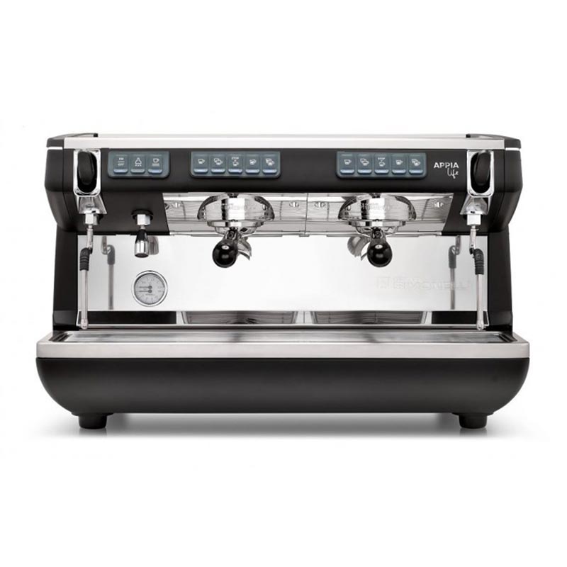 Nuova Simonelli Appia Life 2 Gruplu Espresso Kahve Makinesi, 13 Parça Kafe Seti, Siyah — Nuova Simonelli — Görsel 2