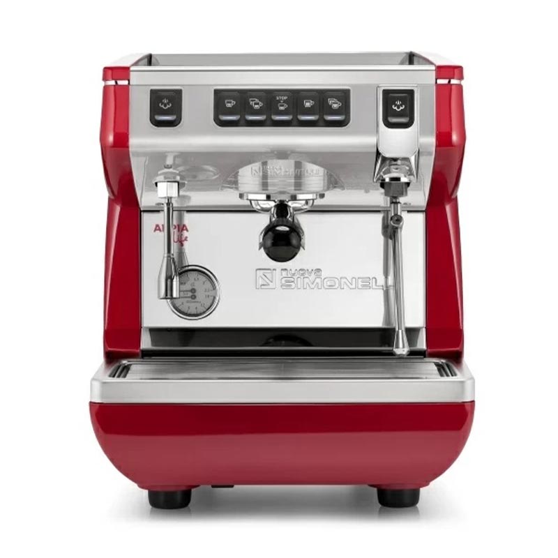 Nuova Simonelli Appia Life Espresso Kahve Makinesi, 1 Gruplu, Kırmızı — Nuova Simonelli