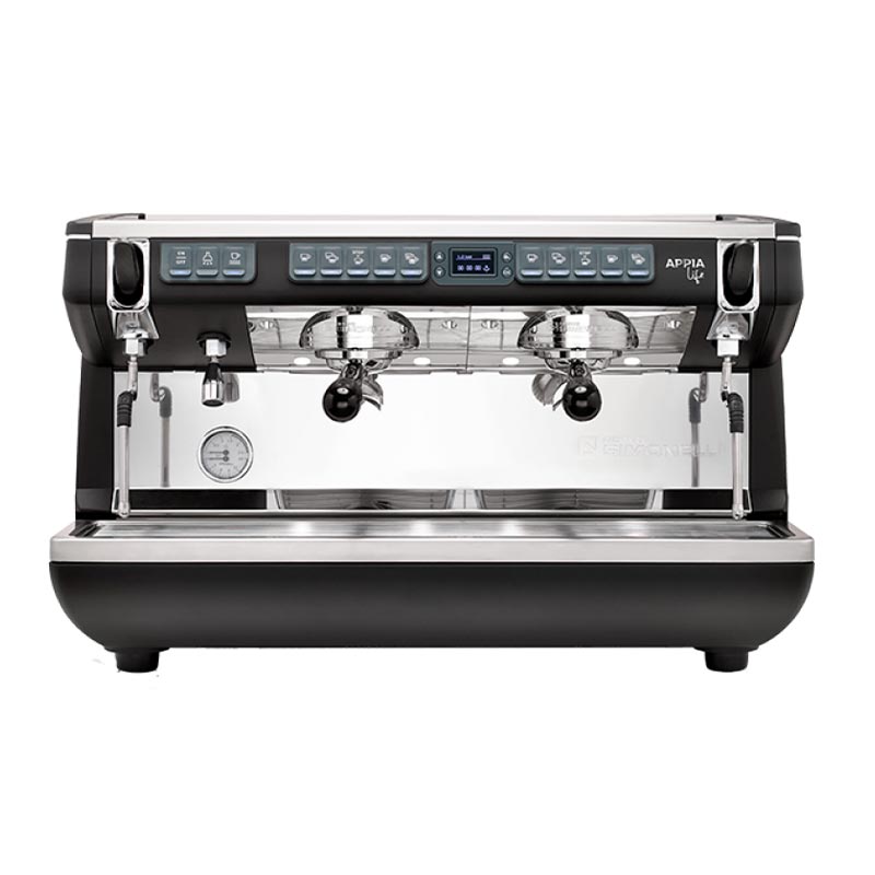 Nuova Simonelli Appia Life XT Tall Cup Tam Otomatik Espresso Kahve Makinesi, 2 Gruplu, Siyah — Nuova Simonelli