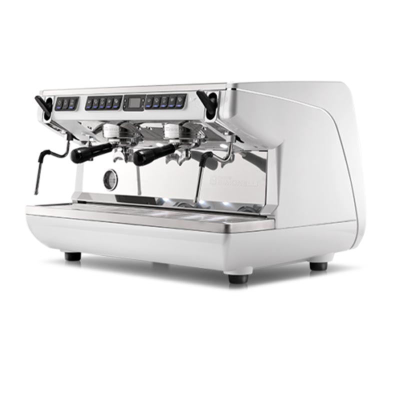 Nuova Simonelli Appia Life XT Tall Cup Tam Otomatik Espresso Kahve Makinesi, 2 Gruplu, Beyaz — Nuova Simonelli