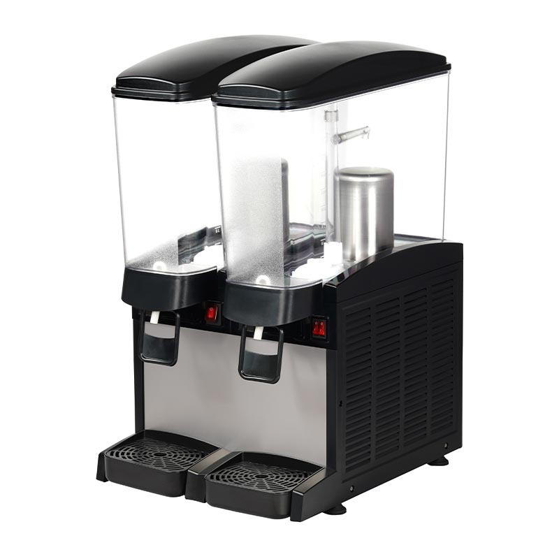 Omake Fıskiyeli Manuel Dikdörtgen Soğuk İçecek Dispenseri, 2x20 L — Omake