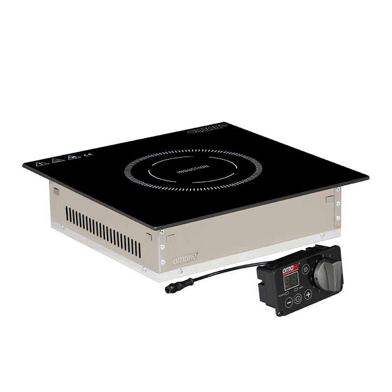 Omake IND02.I15 Cam Yüzeyli Ankastre İndüksiyon Ocak, 5000 W, Elektrikli — Omake