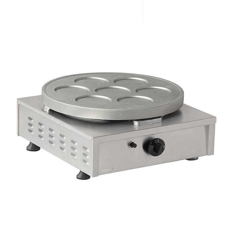 Omake KRP03.N11 7 Bölmeli Tekli Krep Makinesi, Doğalgazlı — Omake