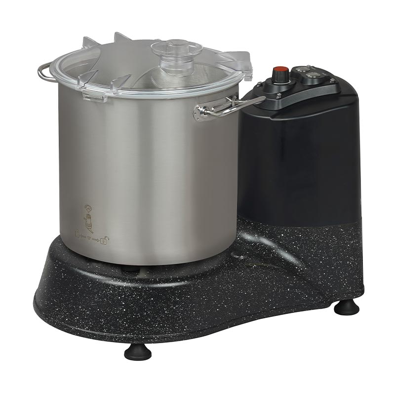 Omake SZP01.E11 Z5F Sebze Parçalama Makinesi, 13 L, Siyah — Omake