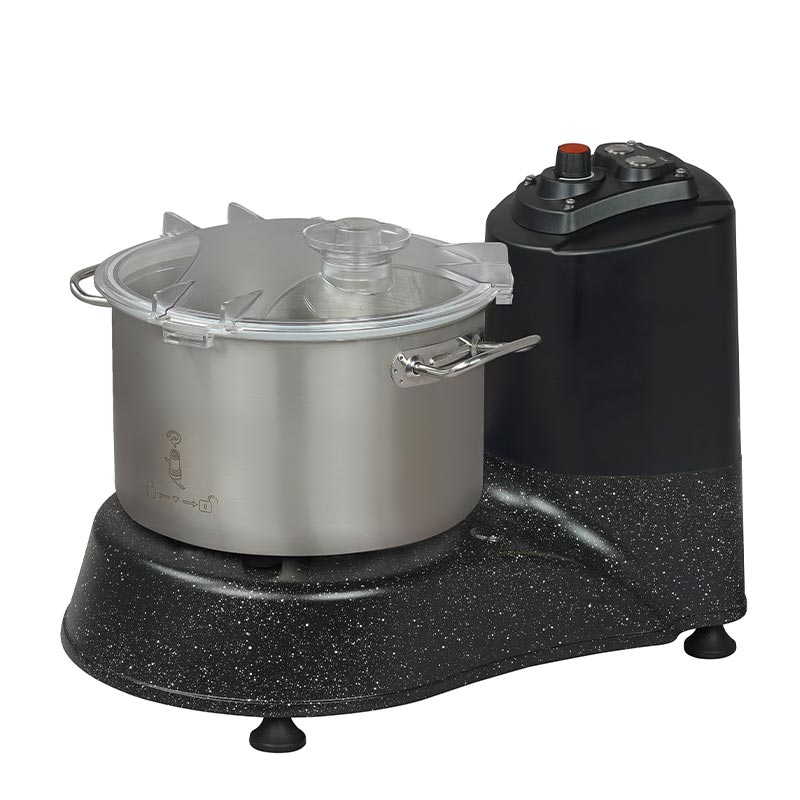 Omake SZP01.E11 Z5F Sebze Parçalama Makinesi, 8 L, Siyah — Omake