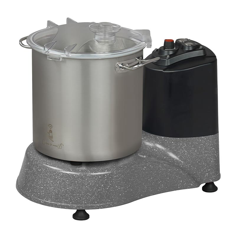 Omake SZP01.E11 Z5F Sebze Parçalama Makinesi, 13 L, Gri — Omake