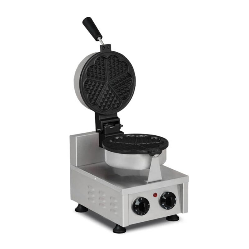Omake WFL11.E12 Zamanlayıcılı Kalp Tekli Waffle Makinesi, Elektrikli — Omake