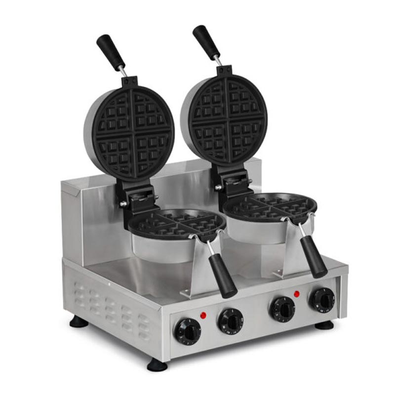 Omake WFL12.E22 Zamanlayıcılı Amerikan Çiftli Waffle Makinesi, Elektrikli — Omake