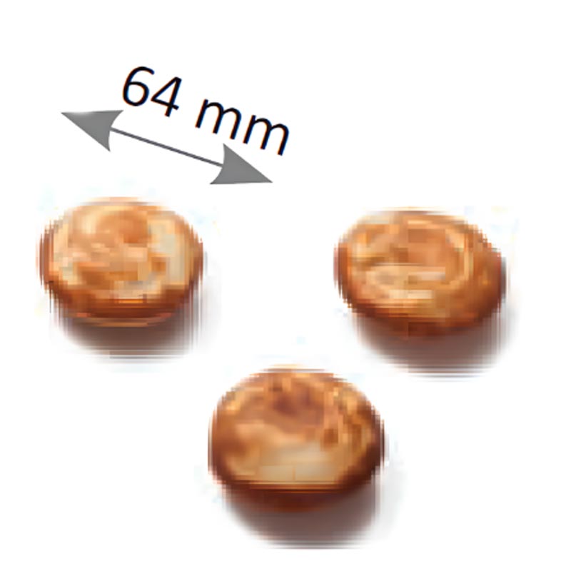 Omake WFL21.KLP Balls Waffle Kalıp Takımı — Omake — Görsel 2