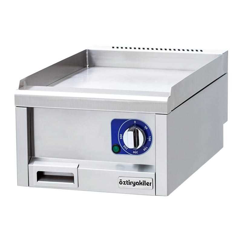 Öztiryakiler 600 Seri Set Üstü Oluklu Grill Plate, 40x60x26 mm, Gazlı — Öztiryakiler