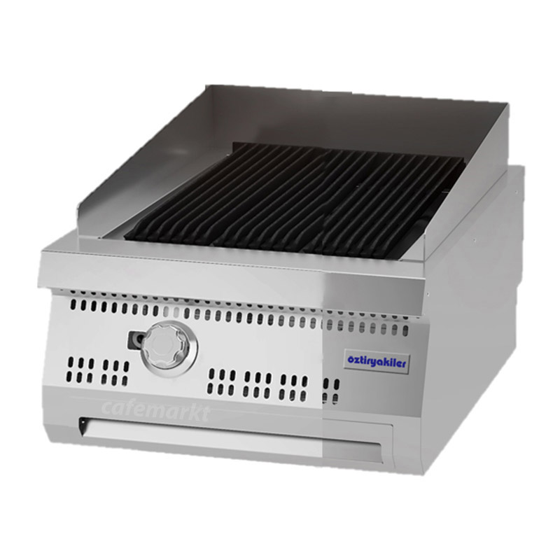 Öztiryakiler 900 Seri ODG 4090 V2 Döküm Izgara, 40x90x30 cm, Gazlı — Öztiryakiler