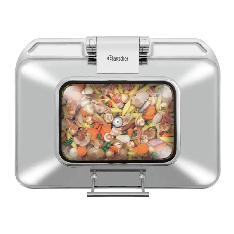 Öztiryakiler Bartscher İndüksiyonlu Isıtıcı Uyumlu Chafing Dish, GN 1-1, 8.5 L — Öztiryakiler — Görsel 2
