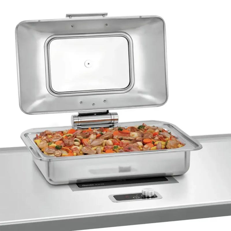 Öztiryakiler Bartscher İndüksiyonlu Isıtıcı Uyumlu Chafing Dish, GN 1-1, 8.5 L — Öztiryakiler — Görsel 3