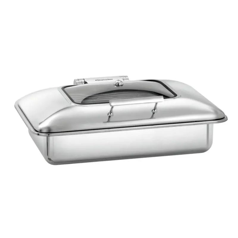 Öztiryakiler Bartscher İndüksiyonlu Isıtıcı Uyumlu Chafing Dish, GN 1-1, 8.5 L — Öztiryakiler — Görsel 4