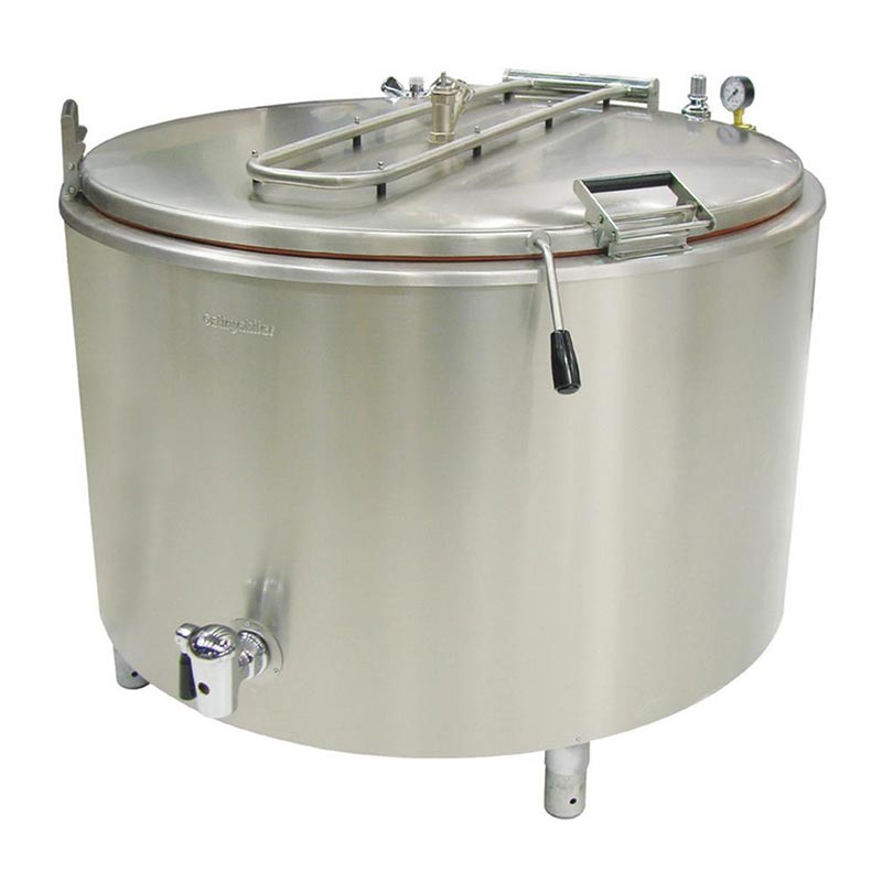 Öztiryakiler Çelik Buharlı Kazan, 400 L — Öztiryakiler