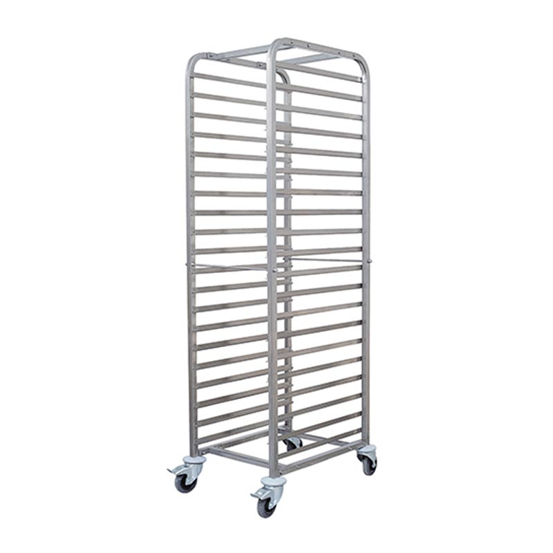 Öztiryakiler Demonte Tepsi Taşıma Arabası, 40x60 cm Tepsi, 20 Raflı — Öztiryakiler