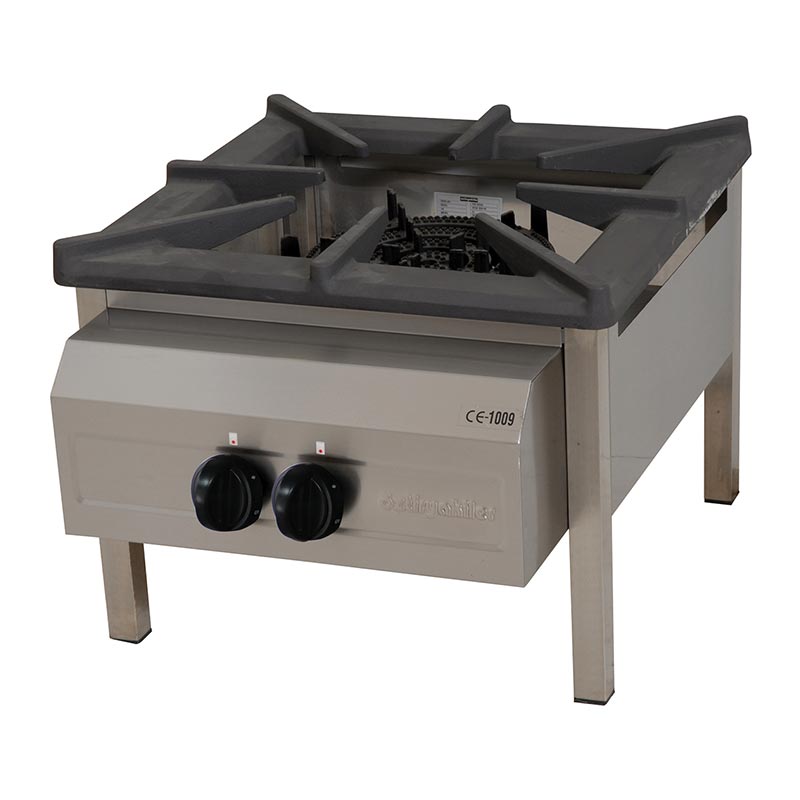 Öztiryakiler Dört Yanışlı Yer Ocağı, 70x70 cm, Gazlı — Öztiryakiler