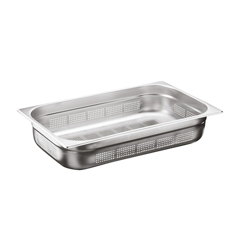 Öztiryakiler GN 1/1-40 mm Delikli Gastronorm Küvet — Öztiryakiler