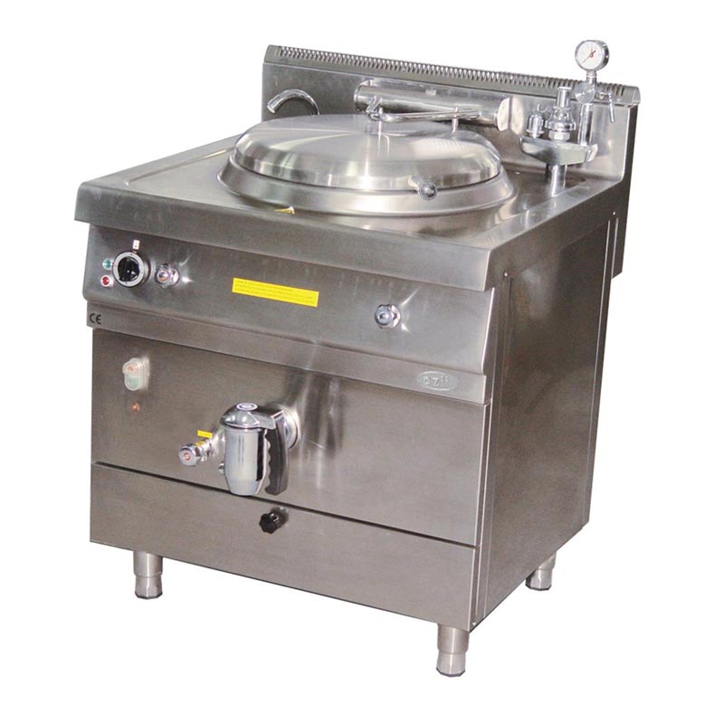 Öztiryakiler İndirekt Kaynatma Tenceresi, 80 L, 80x75 cm, Elektrikli — Öztiryakiler