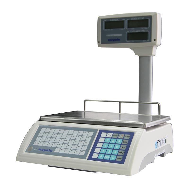 Öztiryakiler JSUP-MR Fiyat Hesaplamalı, Kolonlu Terazi, 30 kg — Öztiryakiler