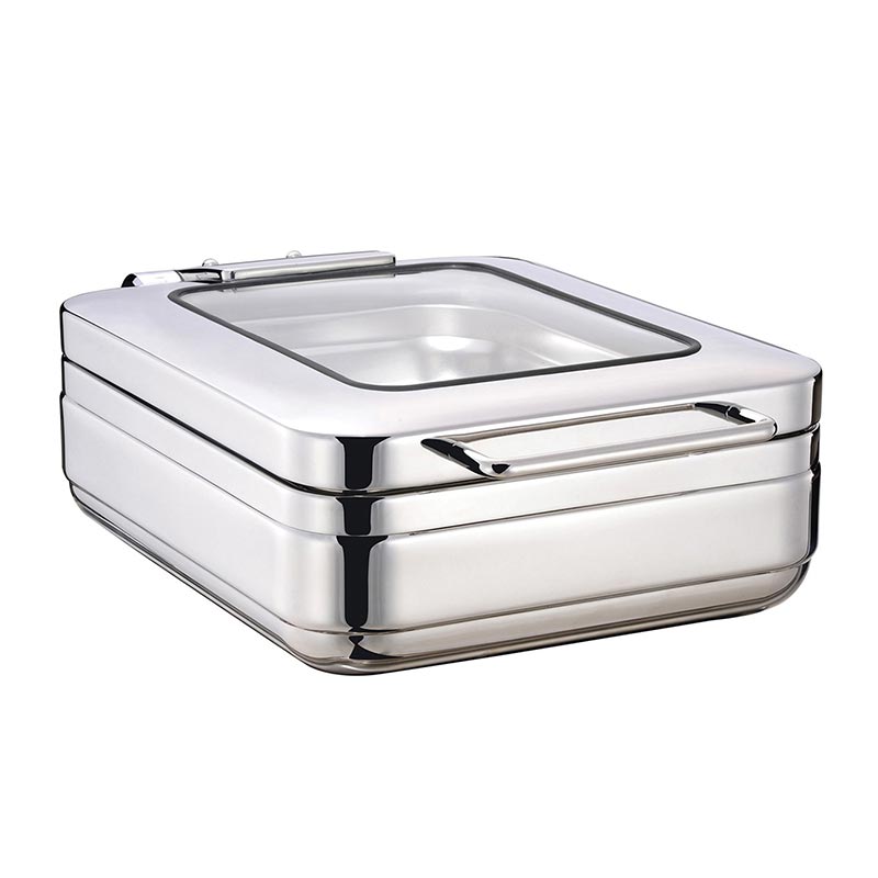 Öztiryakiler Kare Chafing Dish, 4 L, 45x31x19 cm — Öztiryakiler