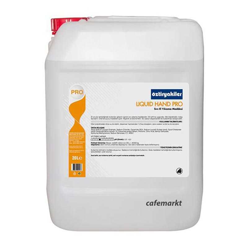 Öztiryakiler Liquid Hand Pro Kremli Sıvı El Yıkama Maddesi, 20 L — Öztiryakiler