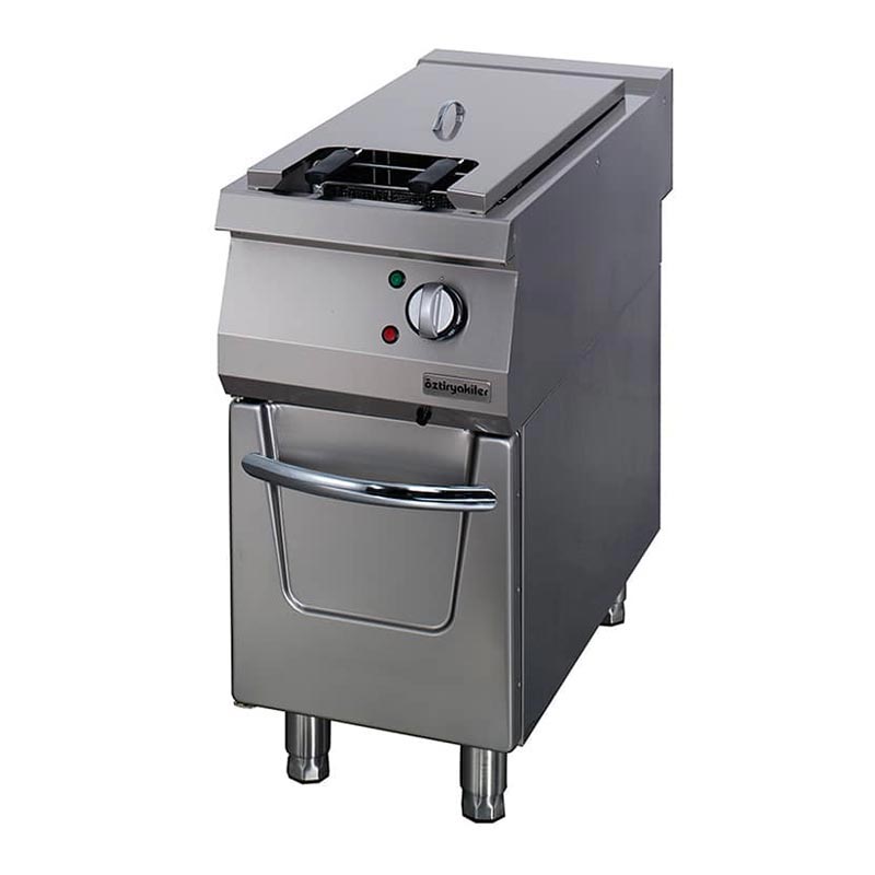 Öztiryakiler Optimum 900 Seri OFG 4090 E Set Üstü Dolaplı Fritöz, 40x90x85 cm, 22 L, Gazlı — Öztiryakiler