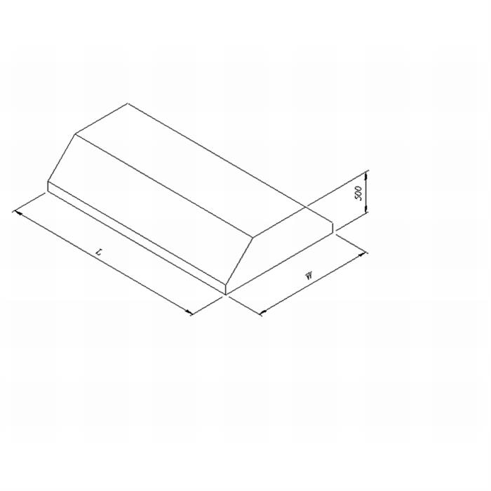 Öztiryakiler Orta Tip Filtresiz Davlumbaz, 300x200 cm — Öztiryakiler