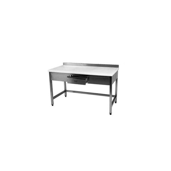 Öztiryakiler Polietilen Tabla Tek Çekmece Çalışma Tezgahı, 190x60 cm — Öztiryakiler