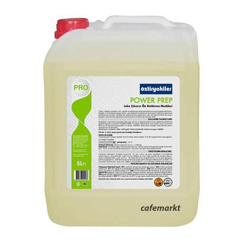 Öztiryakiler Power Prep Nişasta ve Leke Çıkarıcı Sıvı, 5 L — Öztiryakiler