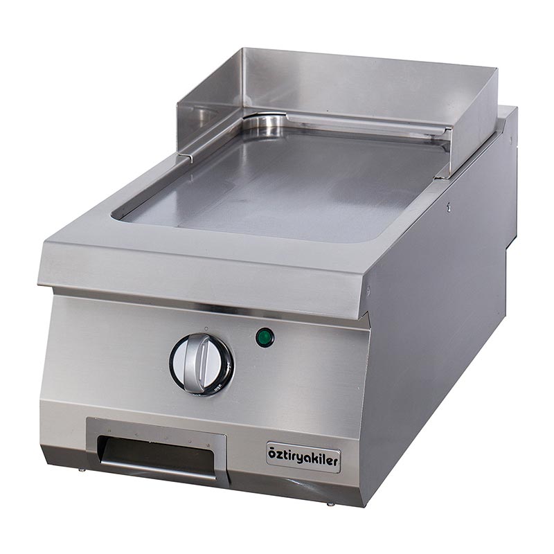 Öztiryakiler Set Üstü Düz Grill Plate, 40x90 cm, Elektrikli — Öztiryakiler