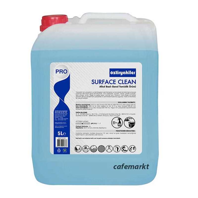 Öztiryakiler Surface Clean Alkol Bazlı Genel Temizleyici, 5 L — Öztiryakiler