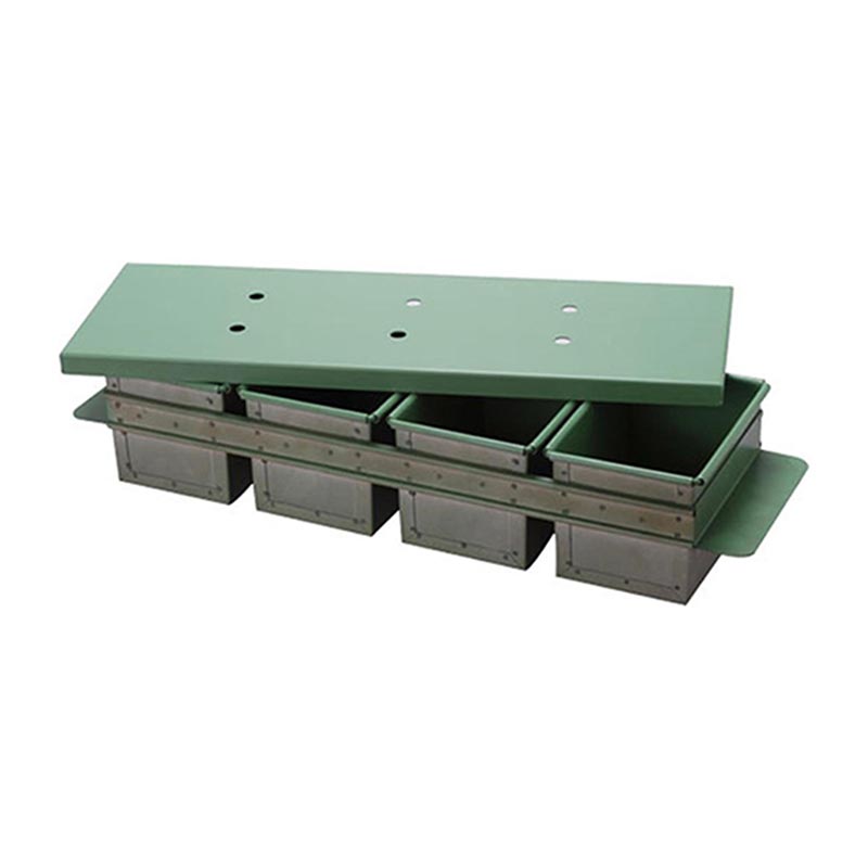 Öztiryakiler Yapışmaz Tost Tavası, Kapaklı, 4'lü, 10x10x30 cm — Öztiryakiler