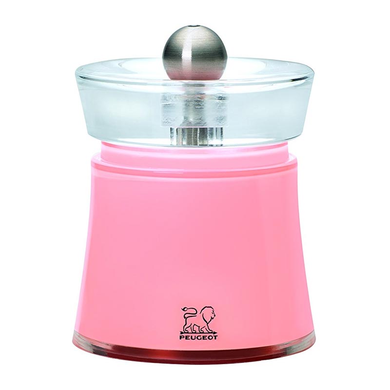 Peugeot Acrylic Bali Tuz Değirmeni, 8 cm, Pembe — Peugeot