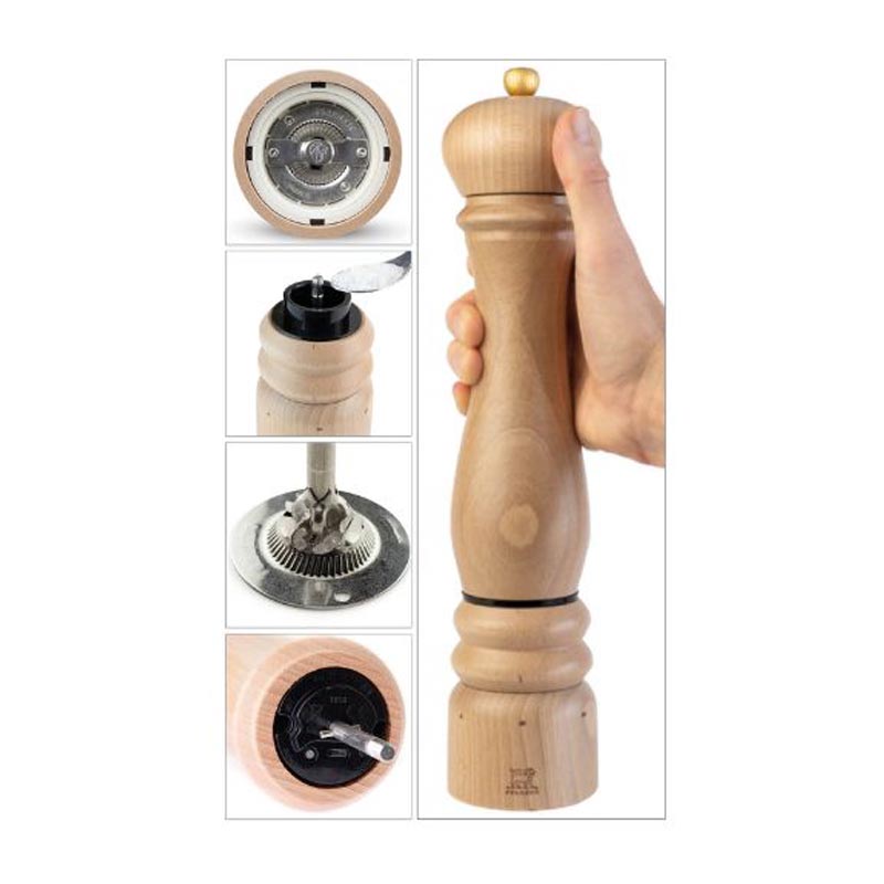 Peugeot Paris Natural Pilli Tuz Değirmeni, 34 cm — Peugeot — Görsel 2