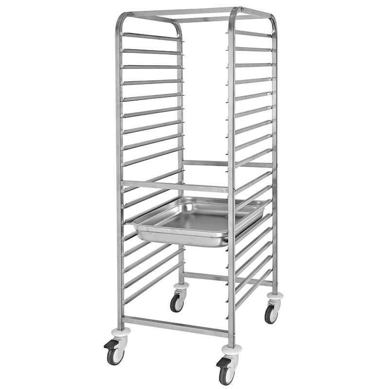 Empero Küvet Taşıma Arabası, Yüksek, Demonte, Tekli, 17xGn 1/1