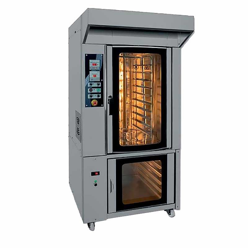 Pimak Gazlı Döner Konveksiyonlu Fırın 40x60 cm 10 Tepsi — Pimak