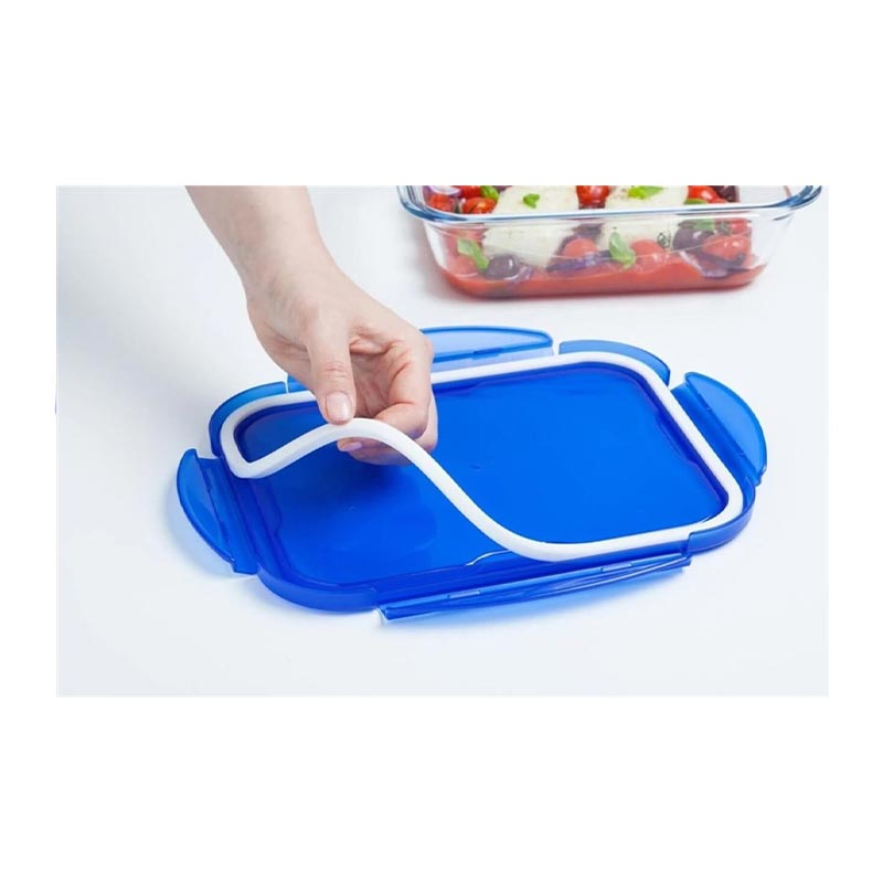 Pyrex 282PG00/7145 Kapaklı Dikdörtgen Saklama Kabı, 1.7 L — Pyrex — Görsel 3