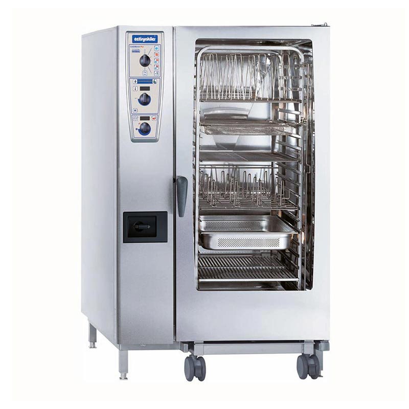 Rational CMP20 2E Buhar Konveksiyonlu Fırın, 20 Adet GN 2/1 Tepsi Kapasiteli, Elektrikli — Rational