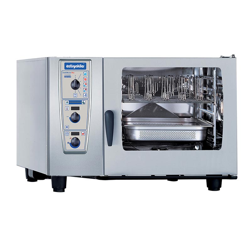 Rational CMP62 E0 Buhar Konveksiyonlu Fırın, 6 Adet GN 2/1 Tepsi Kapasiteli, Elektrikli — Rational