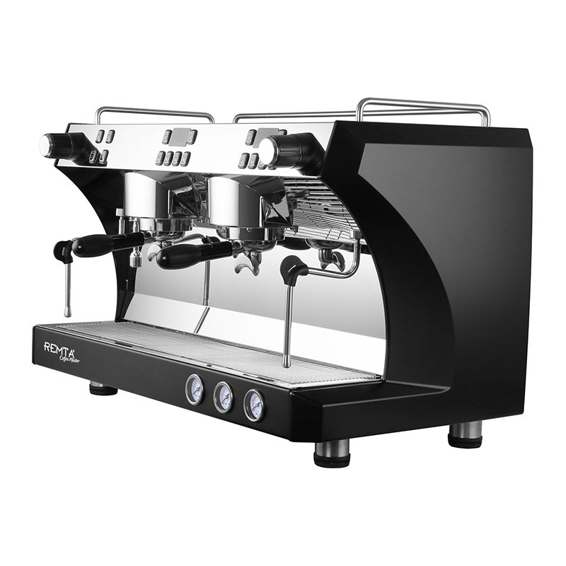 Remta Coffee Master Tam Otomatik Espresso Kahve Makinesi, 2 Gruplu, Siyah — Remta — Görsel 2