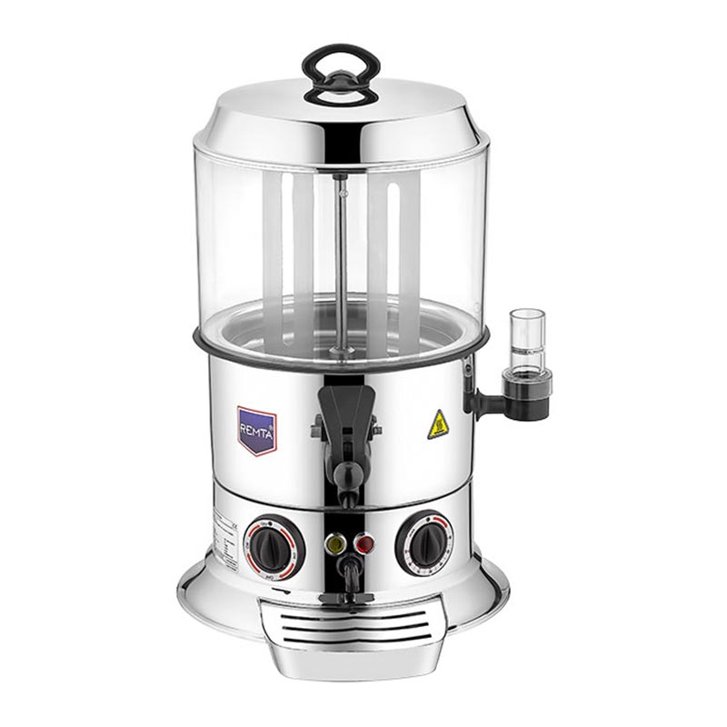 Remta CS2 Sıcak Çikolata & Sahlep Makinesi, 9 L, Silver — Remta